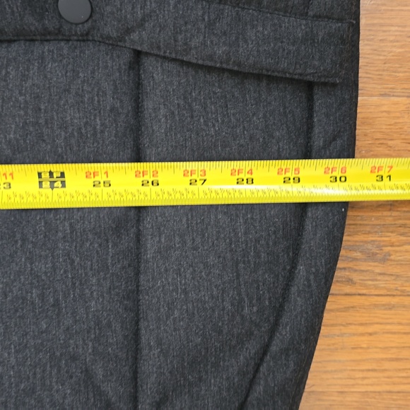 STYLUS BRAND MENS DARK GRAY HEATHER SNAP FRONT WINTER COAT SIZE XL - Picture 12 of 13